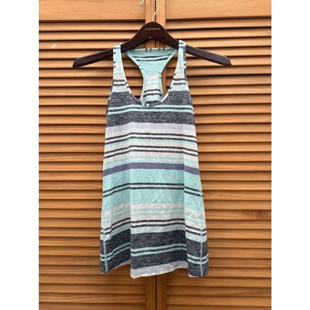 Lululemon Striped Racerback Tank